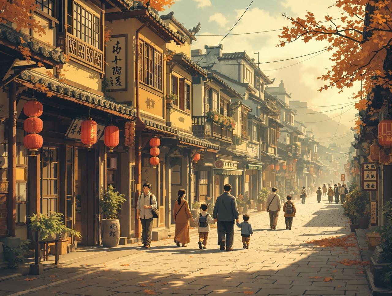 自研原创IP《长街故事》系列 - 红果漫剧作品案例