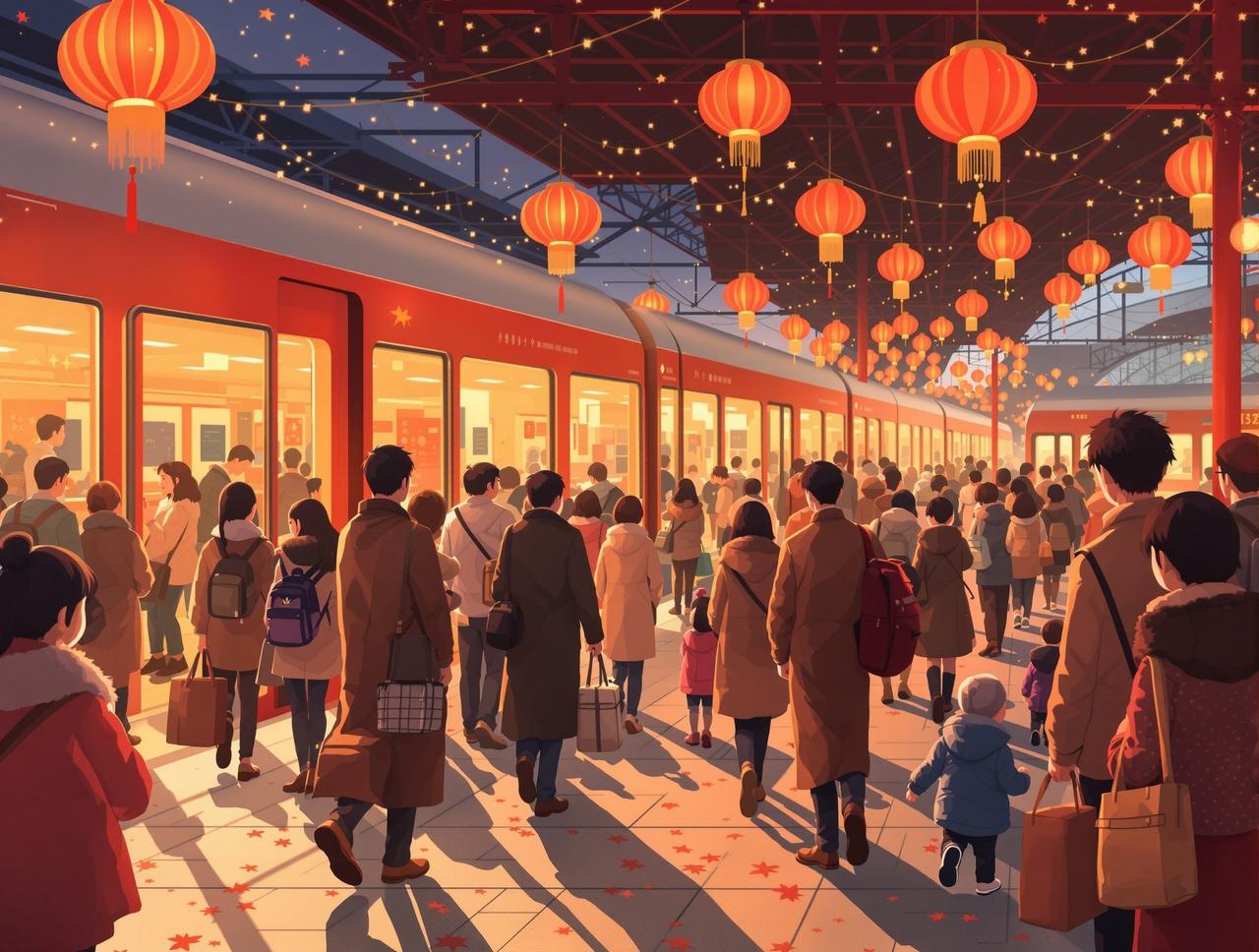 2026春节温情短片《回家》 - 红果漫剧作品案例