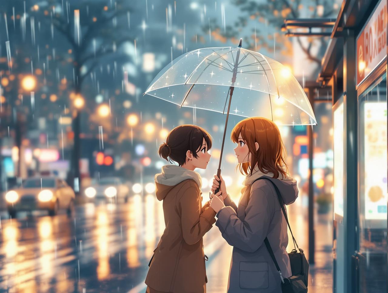 雨天的约定 - 红果漫剧 雨天的约定 - 红果漫剧都市情感题材短剧封面