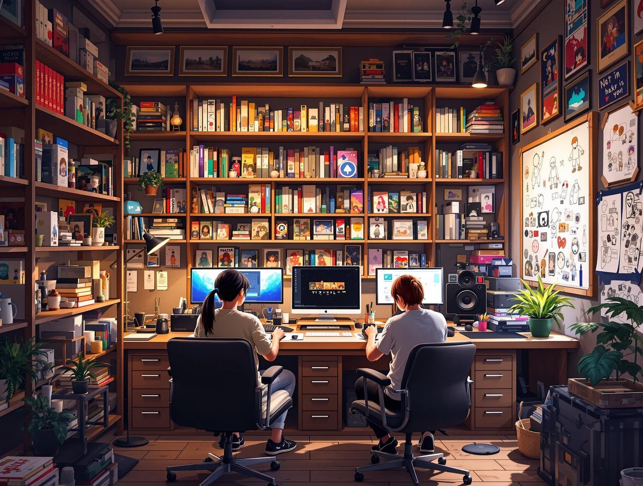 红果漫剧团队 红果漫剧团队 - 创意工作室场景