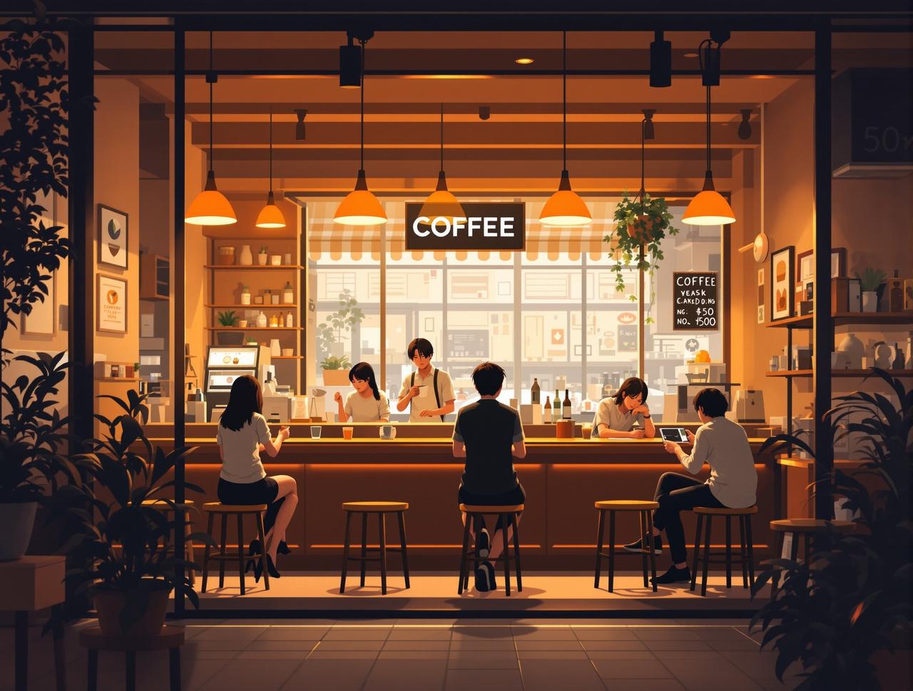 某知名咖啡品牌系列短剧 - 红果漫剧作品案例